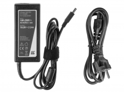 Chargeur Green Cell PRO 19.5V 3.34A 65W pour Dell Inspiron 15 3543 3558 3559 5552 5558 5559 5568 17 5758 5759