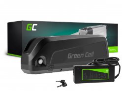 Batterie Vélo Electrique 36V 20Ah Li-Ion Down Tube Batterie avec Chargeur Green Cell®