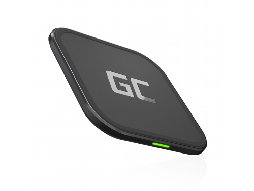 Green Cell Chargeur inductif 15W GC AirJuice sans fil avec charge rapide et certification Qi