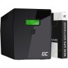 Green Cell Onduleur UPS 1500VA 900W Alimentation d'énergie Non interruptible avec écran LCD + Nouveau Logiciel