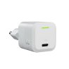 Green Cell Chargeur secteur blanc 33W GaN GC PowerGan pour Laptop, MacBook, Iphone, Tablet, Nintendo Switch USB-C Power Delivery