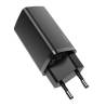 Chargeur secteur Baseus GaN2 Lite, USB - USB-C, 65W, Charge rapide QC 4.0, Huawei SCP, Samsung AFC, PD, Couleur noire