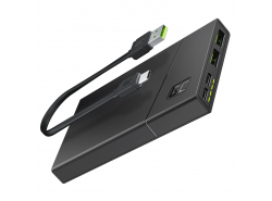 Batterie Externe Green Cell GC PowerPlay10S 10000mAh avec charge rapide 2xUSB Ultra Charge et 2xUSB-C Power Delivery 18W OUTLET