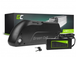 Green Cell Batterie Vélo Electrique 36V 15.6Ah 562Wh Down Tube Ebike GX16-2P avec Chargeur - OUTLET