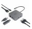 Adaptateur HUB USB-C Green Cell 6en1 (3xUSB 3.0 HDMI 4K Ethernet) pour Apple MacBook Pro, Air, Asus, Dell XPS, HP - OUTLET