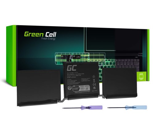 Green Cell Batterie A1713 pour Apple MacBook Pro 13 A1708 (2016, 2017)