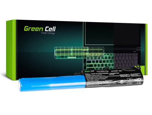 Green Cell Batterie A31N1601 pour Asus R541N R541NA R541S R541U R541UA R541UJ Vivobook Max F541N F541U X541N X541NA - OUTLET
