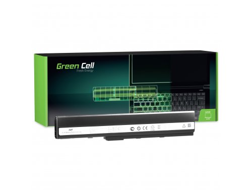 Green Cell Batterie A32-K52 pour Asus K52 K52D K52F K52J K52JB K52JC K52JE K52N X52 X52F X52N X52J A52 A52F - OUTLET