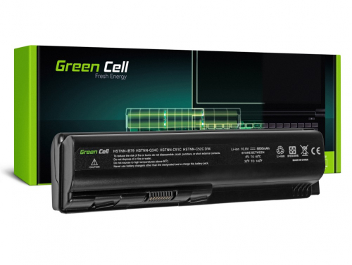 Green Cell Batterie EV06 484170-001 484171-001 pour HP G50 G60 G61 G70 G71 Pavilion DV4 DV5 DV6 Compaq Presario CQ61 - OUTLET