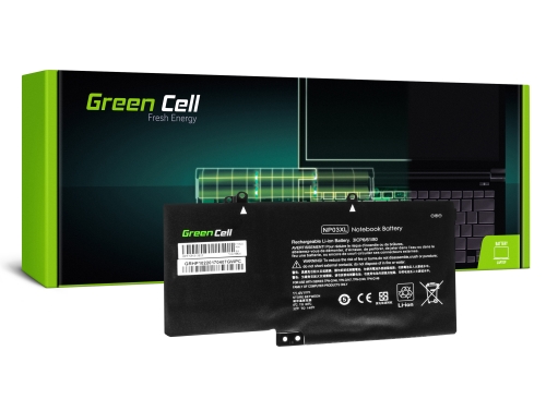 Green Cell Batterie NP03XL 760944-241 760944-421 761230-005 HSTNN-LB6L pour HP Envy x360 15-U 15-U000 15-U200 Pavilion - OUTLET
