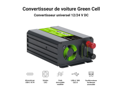 Auto Spannungswandler Green Cell ® 12V für 230V, 300W/600W