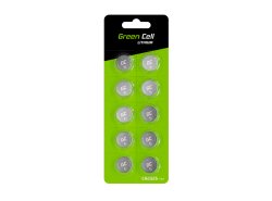 Green Cell Blister de 10x CR2025 3V 160mAh Pile bouton lithium Pastille